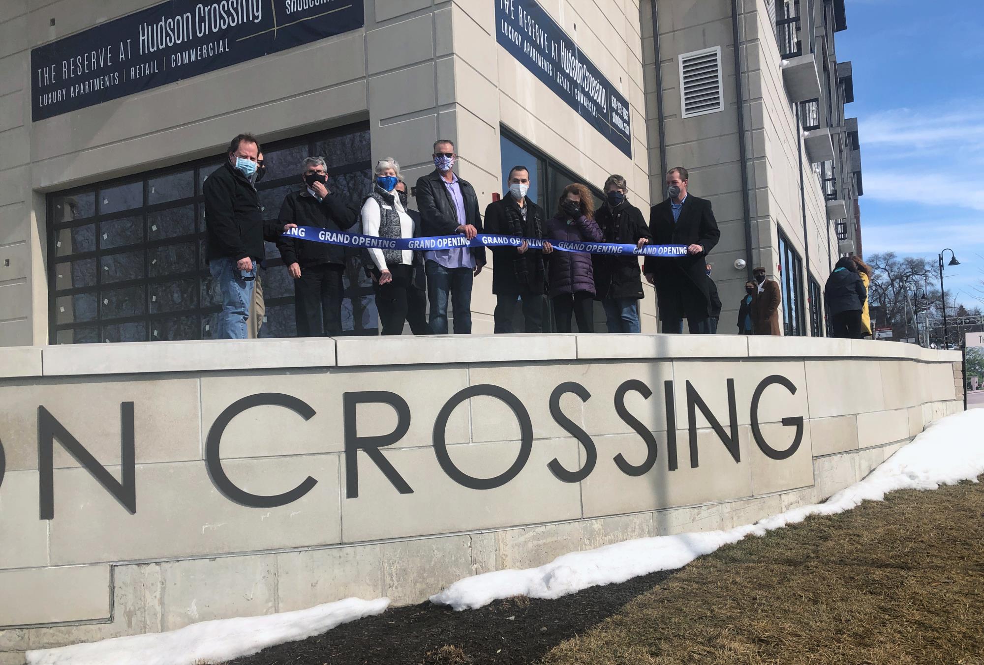 Reserve at Hudson Crossing ribbon cutting