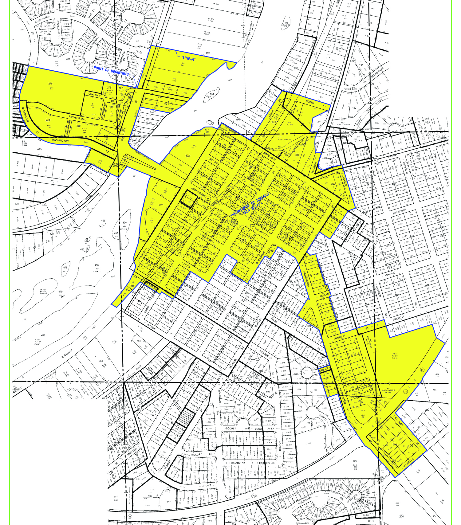 Final TIF Map