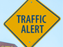 traffic alert sign news item