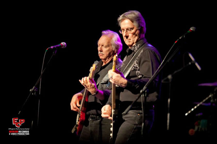 Robb and Tony playing guitars