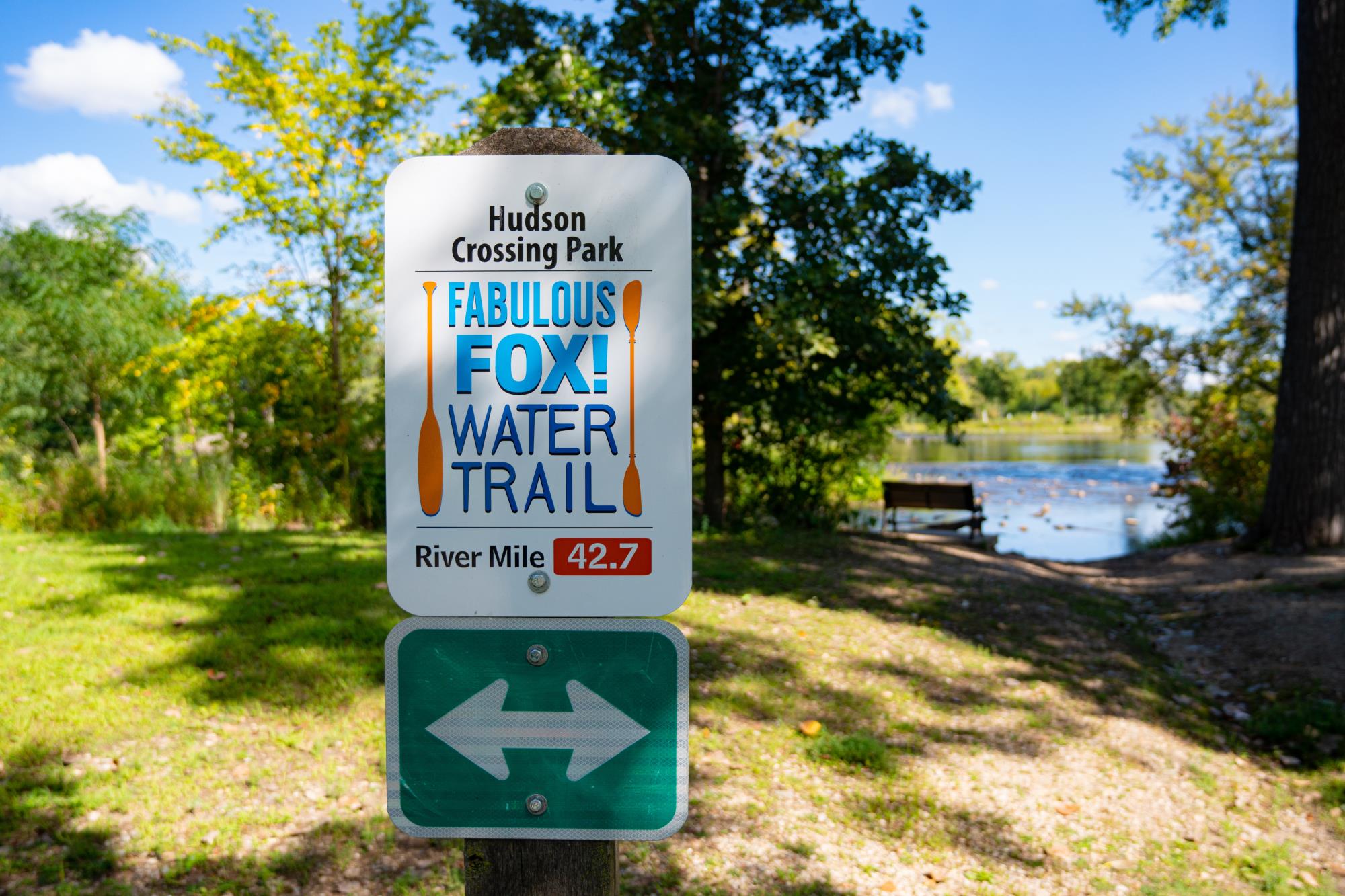 Water Trail sign