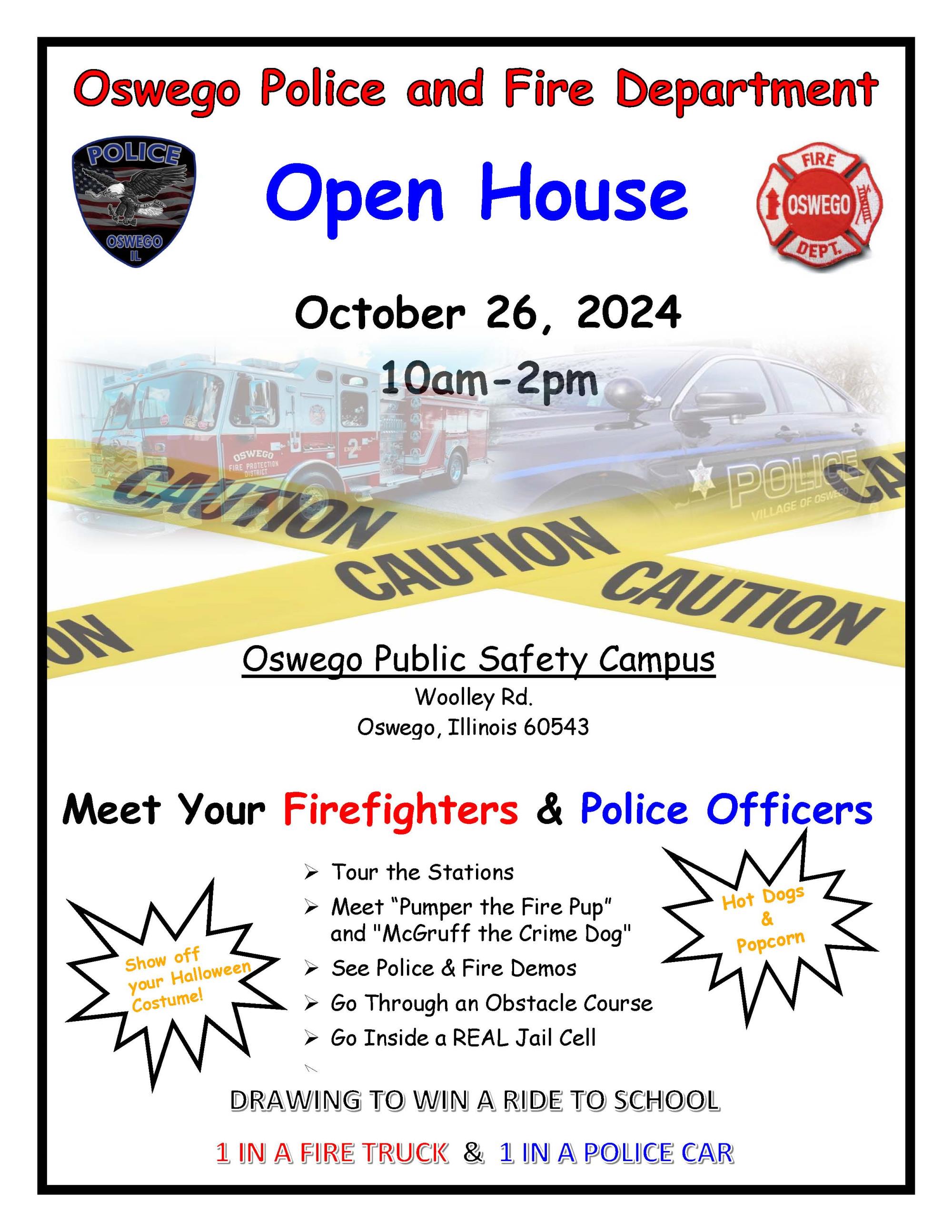 Joint Police Fire Open House 2024